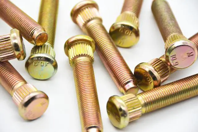 Alt view image 7 of 7 - 63mm Long Extended Wheel Stud For Mazda m12x1.5x63 Knurl:13.1mm = 0.504 inch 10pcs Studs Year 2003-2015 V-Project
