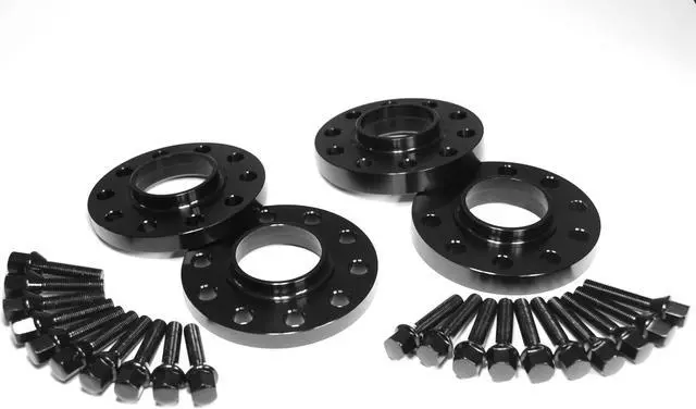 Alt view image 2 of 6 - 15mm & 20mm Hubcentric Wheel Spacers Adapter For BMW M3 Cabrio E46 Year 2001-2006 Combo Sets V-Project