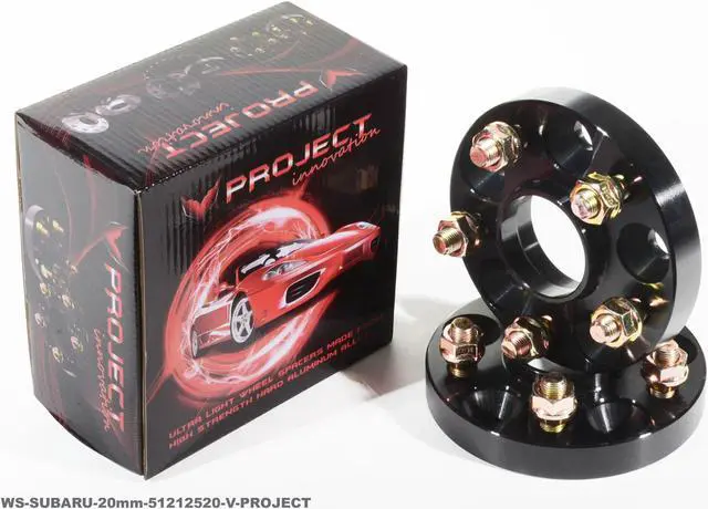 Main image of 20mm Hubcentric Wheel Spacers Adapter For Subaru Legacy Type BC BD AWD Year 1990-1998 V-project