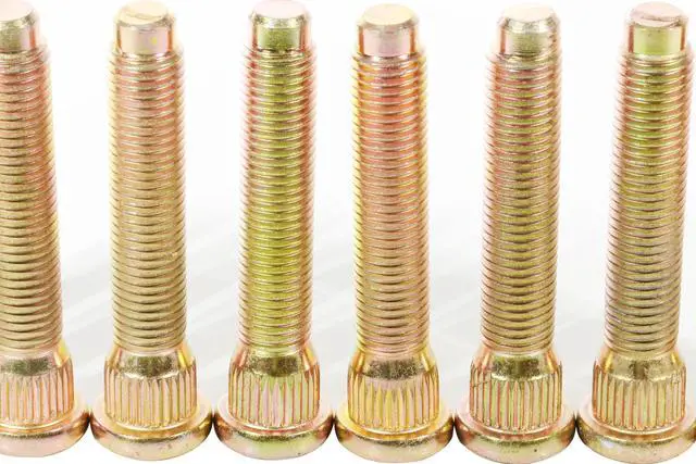 Alt view image 3 of 4 - 50mm Long Extended Wheel Stud For Scion TC m12x1.5x50 Knurl : 14.22 mm = 0.559 inch 10pcs Studs Year 2011-2015 V-Project