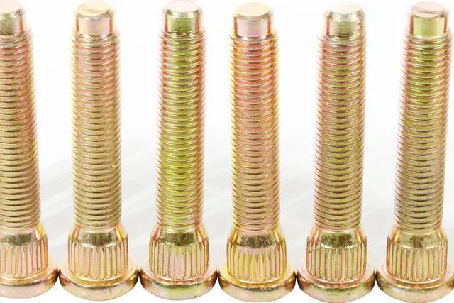 Alt view image 3 of 4 - 50mm Long Extended Wheel Stud For Subaru BRZ BR-Z m12x1.25x50 Knurl : 14.3 mm = 0.565 inch 10pcs Studs Year 2013-2016 V-Project