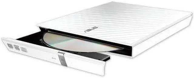Alt view image 2 of 10 - ASUS USB 2.0 External Slim DVDRW Drive Model SDRW-08D2S-U (90-DQ0436-UA221KZ)