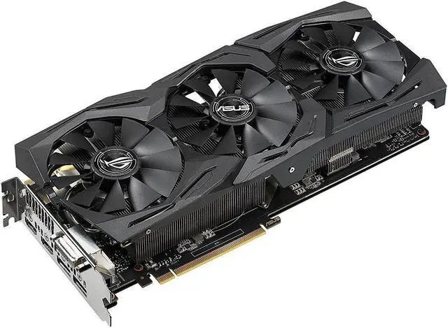 Alt view image 5 of 5 - ASUS GeForce GTX 1070 Ti ROG Strix Gaming 8GB PCI-E 3.0 GDDR5 Graphics Card (90YV0BI0-M0NA00)