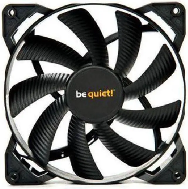 Alt view image 6 of 9 - Pure Wings 2 8cm 1900 RPM 26.3 cfm Black Case Fan