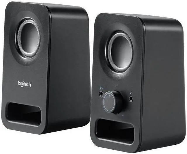Main image of Logitech Surround Sound Speakers Z150 Midnight Black MacBook/Laptop System