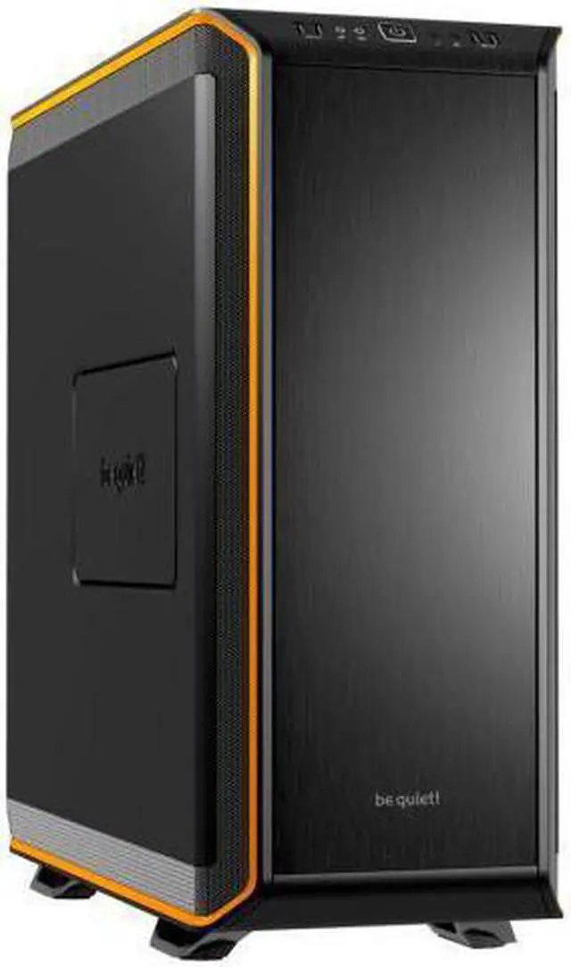 Alt view image 10 of 14 - be quiet! DARK BASE 900 ATX Full Tower Computer Chassis - Black/Orange