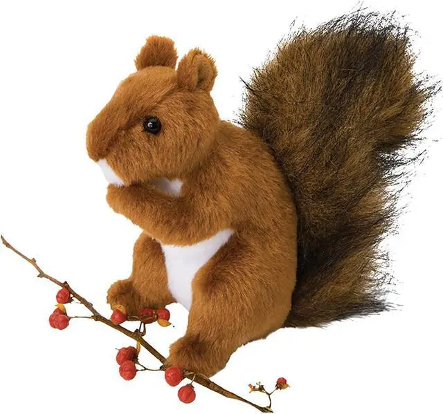 Alt view image 2 of 3 - Douglas Cuddle Toys Roadie Red Squirrel (3793)