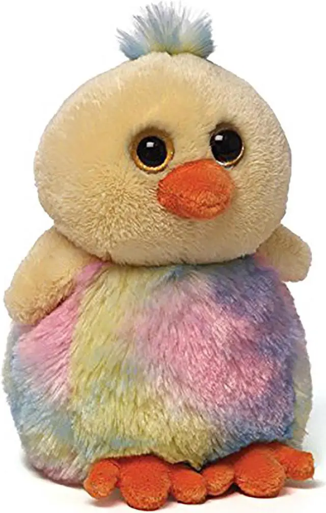 Main image of Gund Rosalita Tie Dye Chick Duck Plush Stuffed Animal Toy, 5"