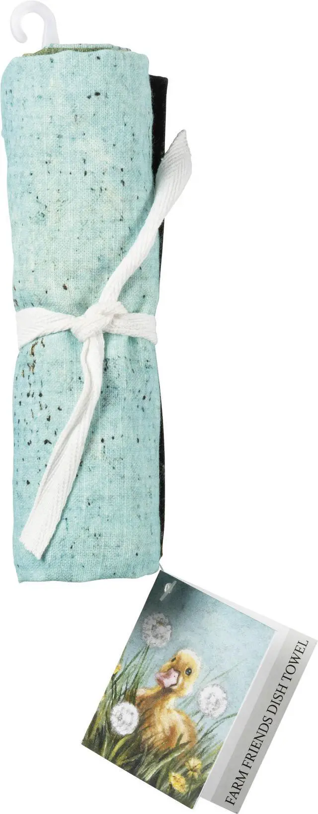 Alt view image 2 of 2 - Primitives by Kathy Farmhouse Collection Cotton Dish Towel - Baby Duck Duckling