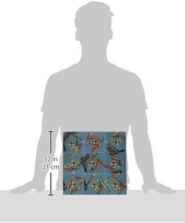 Alt view image 2 of 4 - Scramble Squares Puzzle Historic Guns