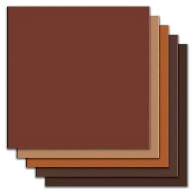 Alt view image 3 of 3 - Bear Colors Brown Felt Sheets, 5 sheets, by eeBoo