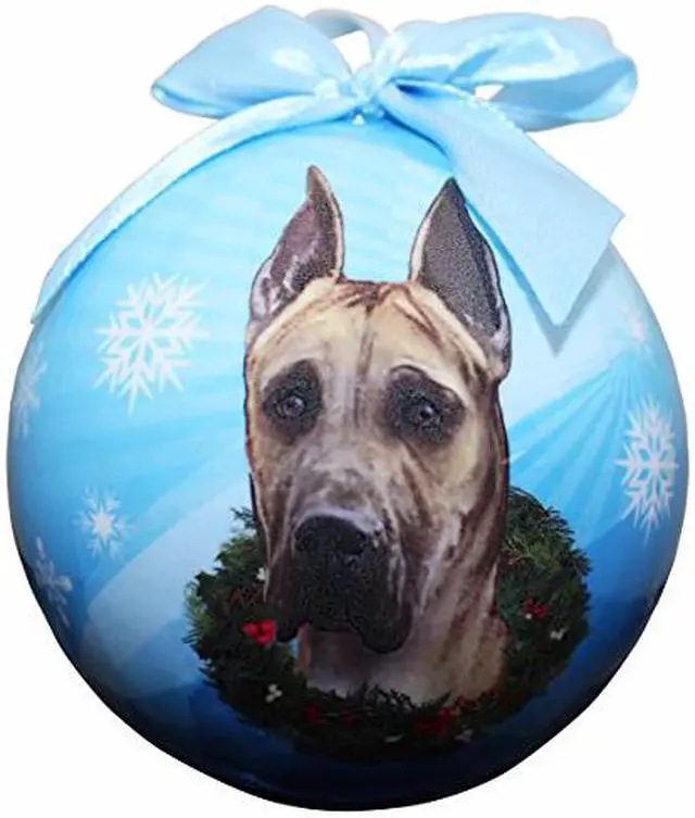 Alt view image 2 of 3 - Great Dane Ball Ornament by E & S Imports, Inc.