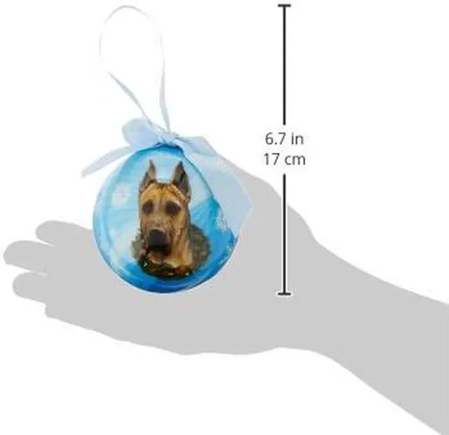 Alt view image 3 of 3 - Great Dane Ball Ornament by E & S Imports, Inc.