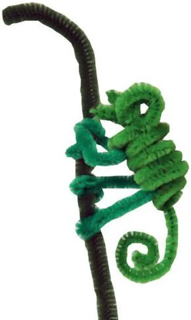 Alt view image 2 of 2 - eeBoo Green Pipe Cleaners - Chameleon Colors