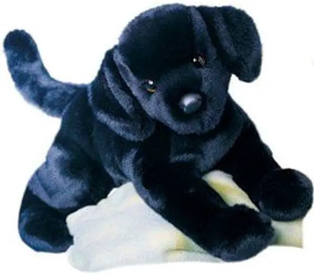 Alt view image 5 of 7 - Chester Black Lab 16" by Douglas Cuddle Toys