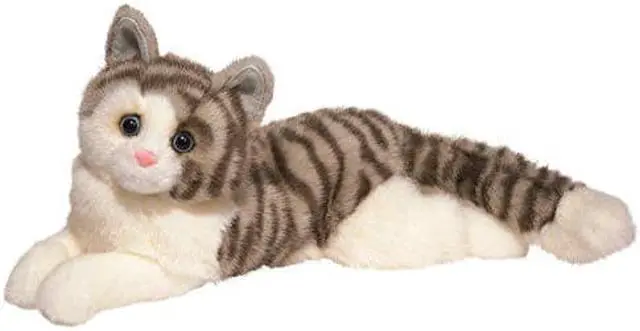 Alt view image 2 of 3 - Smokey Grey Ragdoll Cat 19 inch - Stuffed Animal by Douglas Cuddle Toys (283)