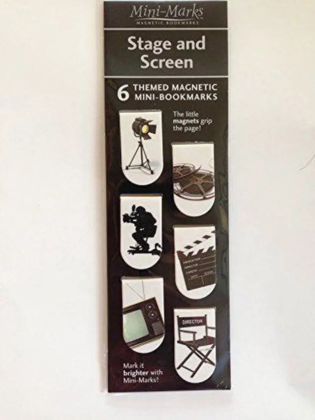 Main image of that company called if Mini Themed Magnetic Reference Bookmarks - Stage & Screen