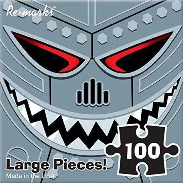 Main image of Monster Robot 100 Piece Puzzle by Re-marks Monster Series