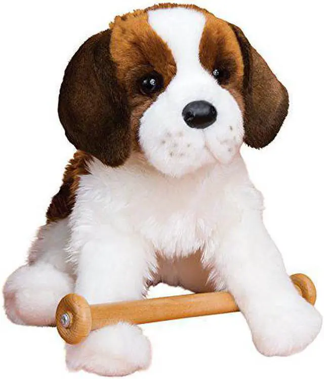 Alt view image 2 of 2 - Oma St Bernard 14" by Douglas Cuddle Toys