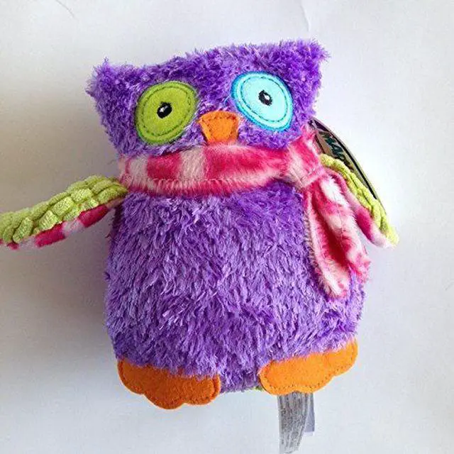 Main image of Mary Meyer Mary's Owl 6" Purple Body Plush Stuffed Animal Toy