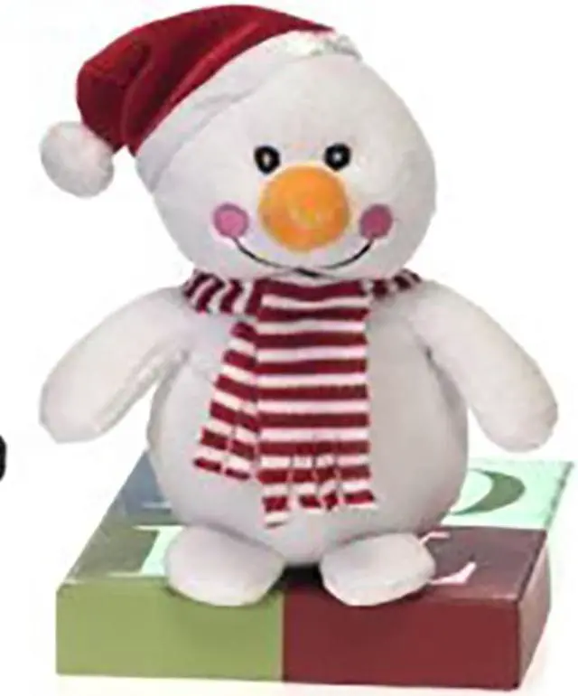 Main image of Snowman Holiday Christmas Pal Plush Stuffed Animal 6" by Fiesta