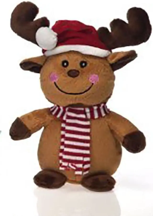 Main image of Reindeer Holiday Christmas Pal Plush Stuffed Animal 6" by Fiesta