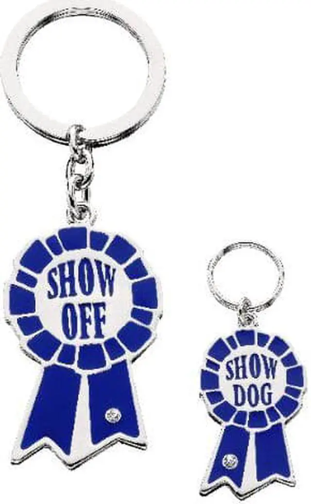Main image of Show Dog Show Off Dog Charm & Keychain