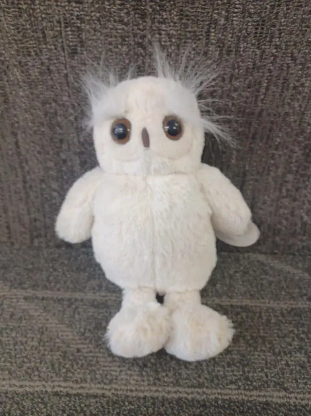Alt view image 2 of 2 - Wishpets Snowy Owl Plush Stuffed Animal Toy, 12"