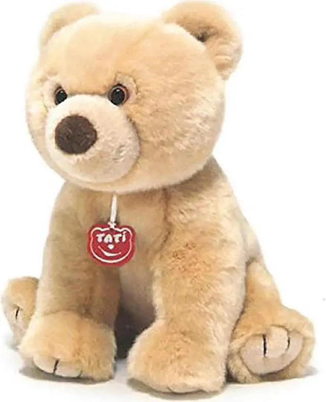 Main image of Trudi Tati Sitting Honey Bear Plush Stuffed Animal Toy,10 inches
