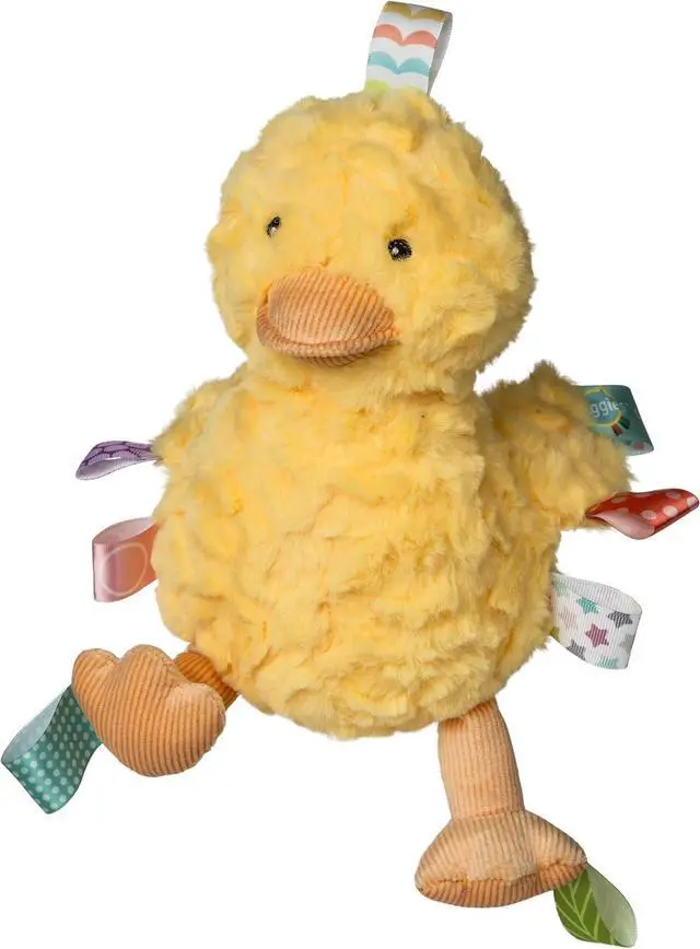Main image of Mary Meyer Taggies Yellow Dunkin Duck Soft Toy Plush Stuffed Animal 11