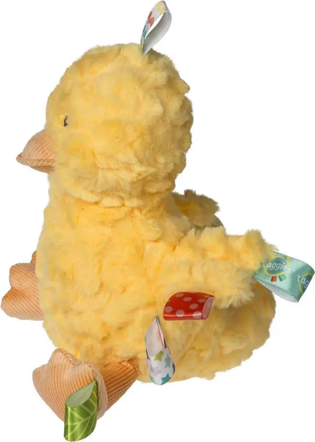 Alt view image 2 of 3 - Mary Meyer Taggies Yellow Dunkin Duck Soft Toy Plush Stuffed Animal 11