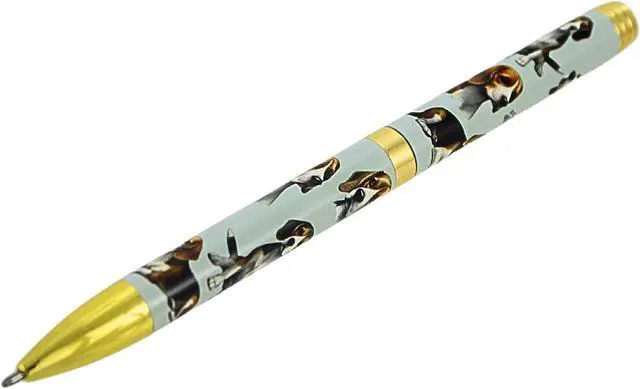 Alt view image 2 of 3 - E&S Pets Refillable Ball Point Pen in Gift Box, Beagle Dog