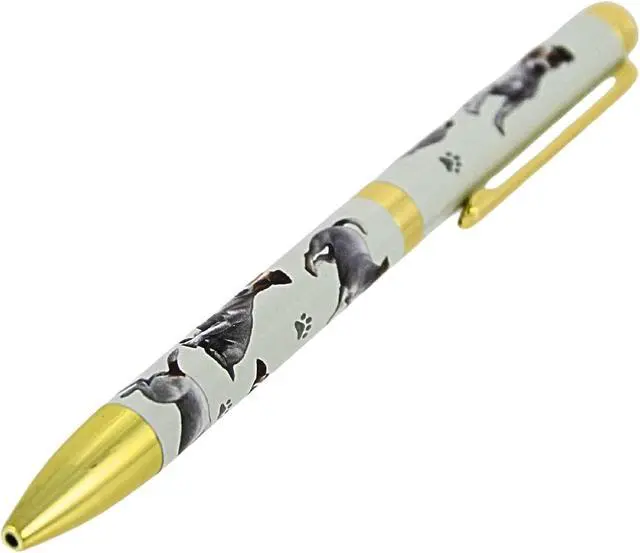Alt view image 2 of 3 - E&S Pets Refillable Ball Point Pen in Gift Box, Jack Russell Terrier Dog