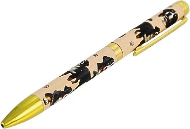 Alt view image 3 of 3 - E&S Pets Refillable Ball Point Pen in Gift Box, Bernese Mountain Dog
