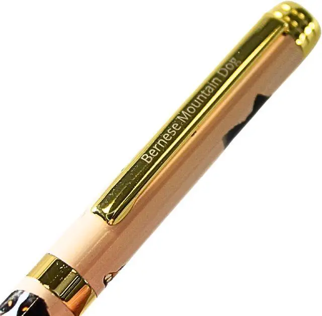 Alt view image 2 of 3 - E&S Pets Refillable Ball Point Pen in Gift Box, Bernese Mountain Dog