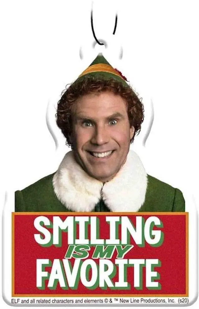 Main image of Spoontiques Elf Smiling Auto Car Air Freshener (3-Pack)