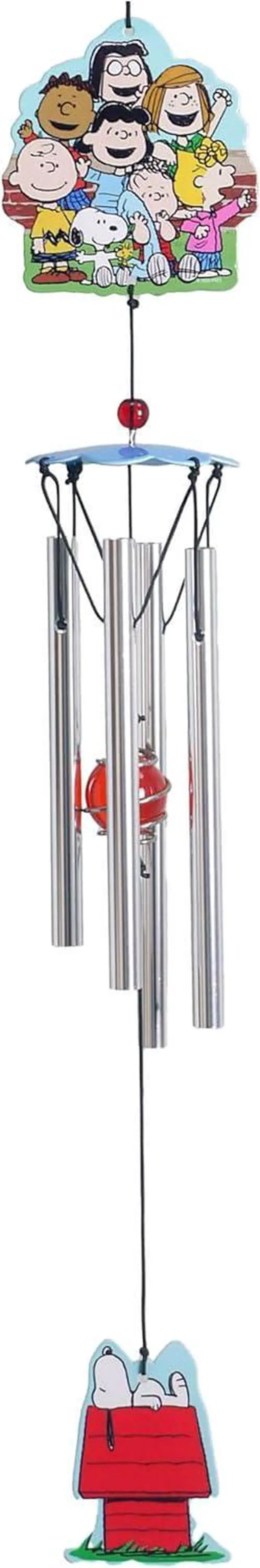 Main image of Spoontiques Decorative Chimes for Yard and Garden, Peanuts Group Wind Chime