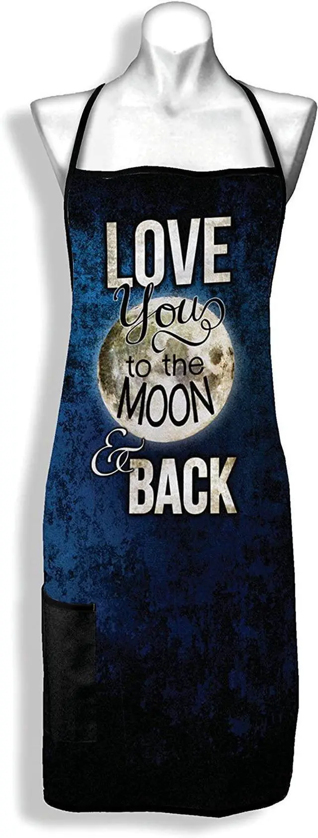 Main image of Spoontiques Love You to the Moon and Back Apron, One Size