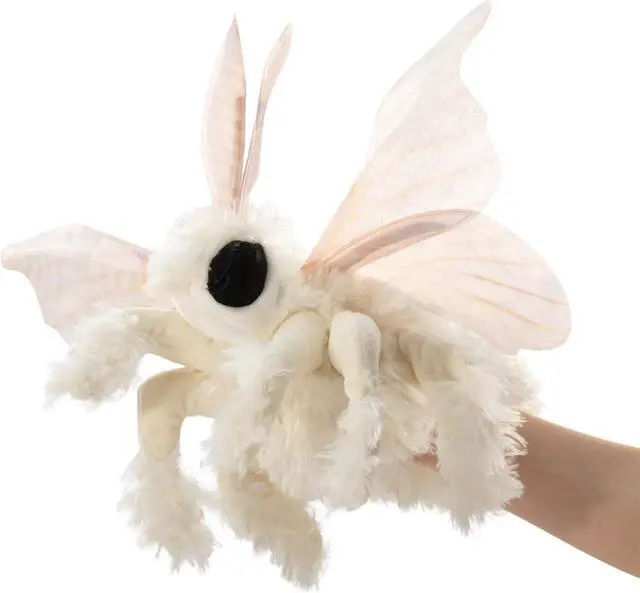Alt view image 2 of 4 - Folkmanis Poodle Moth Hand Puppet