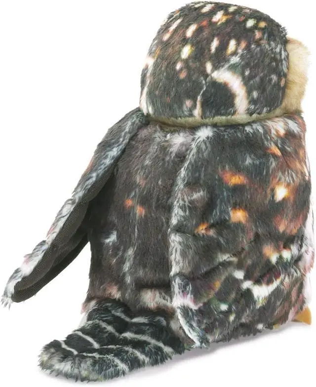 Alt view image 3 of 4 - Folkmanis Pygmy Owl Hand Puppet, 7"