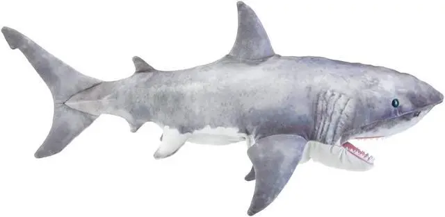 Alt view image 2 of 3 - Folkmanis Great White Shark Hand Puppet