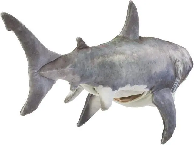 Alt view image 3 of 3 - Folkmanis Great White Shark Hand Puppet