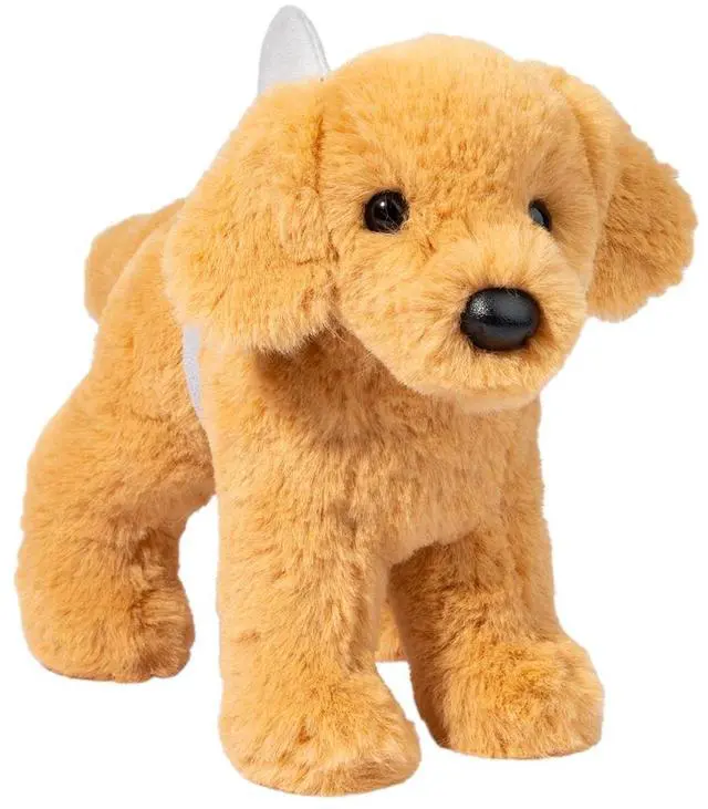 Alt view image 2 of 4 - Douglas Sharky Golden Retriever Plush Stuffed Animal Toy, 7.5" long