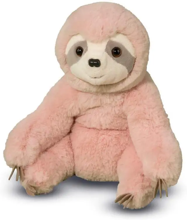 Main image of Douglas Pokie Pink Sloth Softie Plush Stuffed Animal, 11"