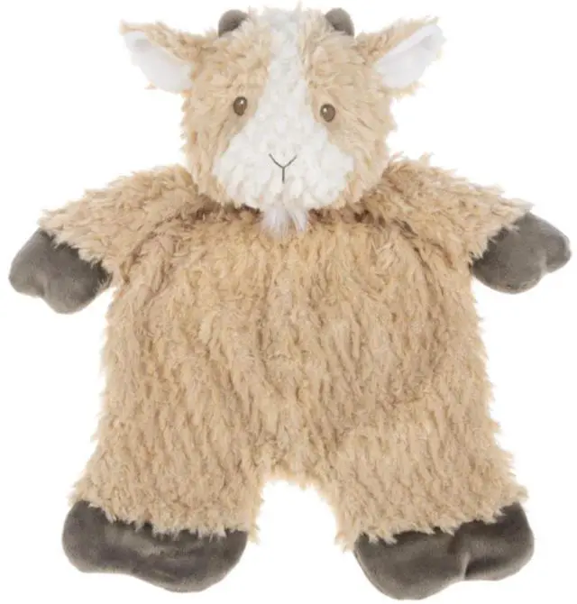Main image of Baby Ganz Glenn Tan Goat Flat-A-Pat Plush Stuffed Lovey , 18"
