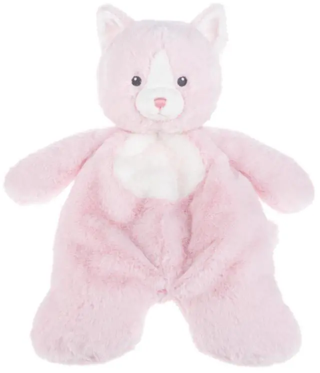 Main image of Ganz Pinkie Kitten Flat-A-Pat Plush Stuffed Lovey , 18"