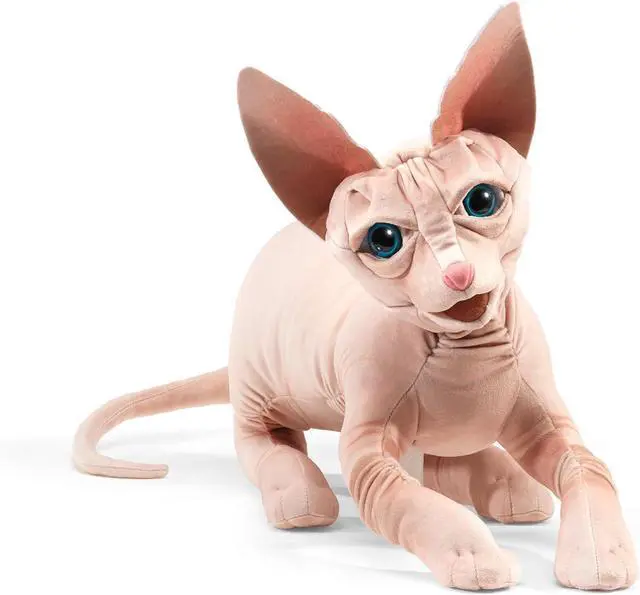 Main image of Folkmanis Sphynx Cat Hand Puppet