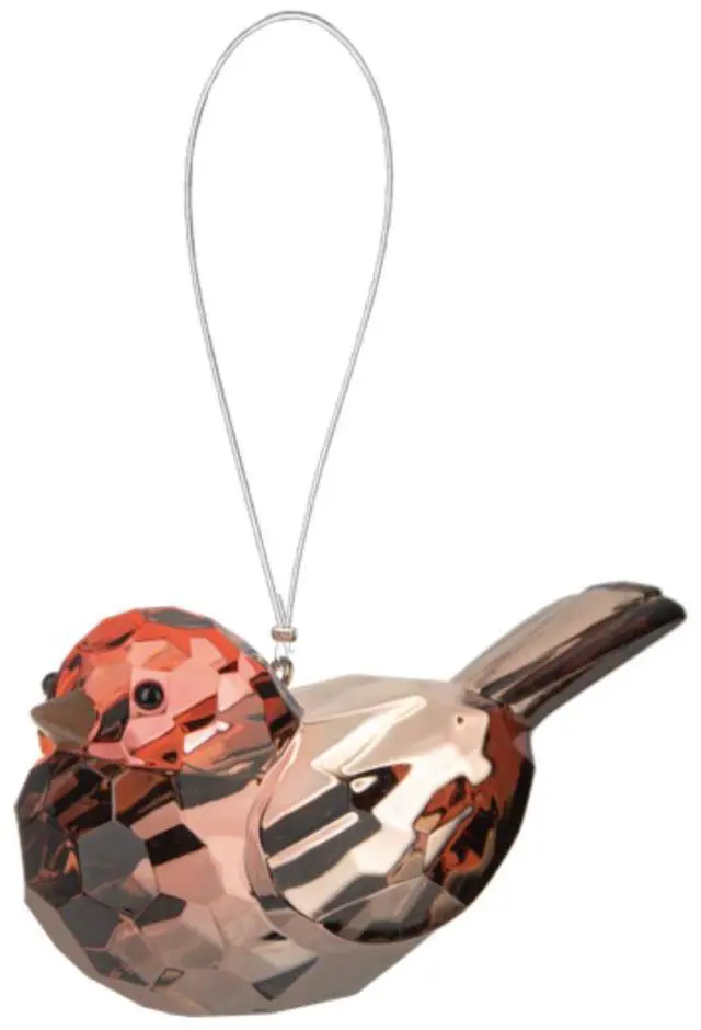 Main image of Ganz Crystal Expressions Acrylic House Finch Bird Ornament 1 1/2" x 3 1/4"