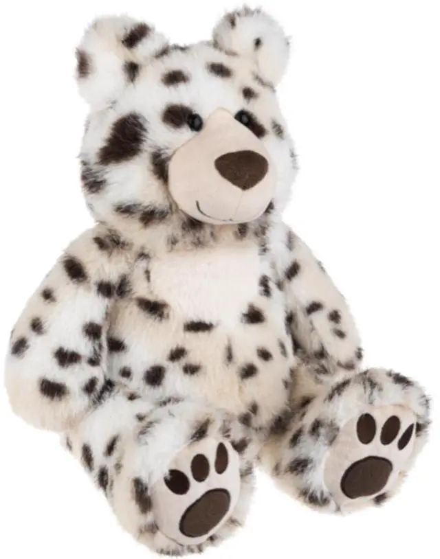 Alt view image 2 of 2 - Ganz Black and White Spotted Speckles Bear, 20 inch - Plush Stuffed Animal Toy