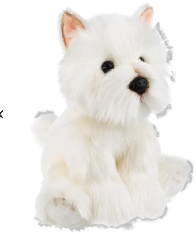 Alt view image 2 of 4 - Ganz Heritage Collection West Highland Terrier 12 inch Plush Stuffed Animal Toy